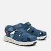 Sandale TIMBERLAND "MOTION DUNE FISHERMAN SANDAL", Gr. 33, blau, Synthetik, sportlich, Schuhe