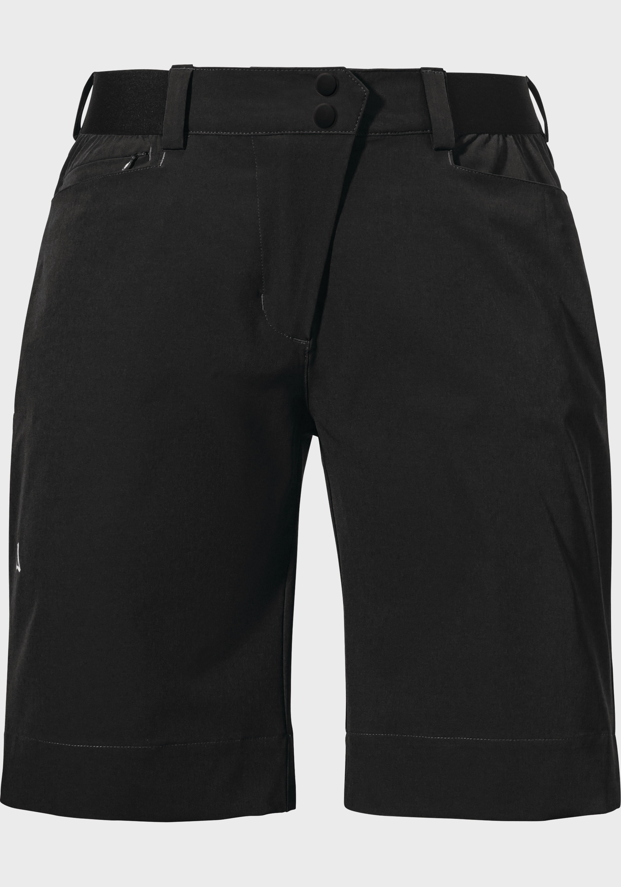 Shorts SCHÖFFEL "Bike Shorts Style Keitele WMS", Gr. 36, Normalgrößen, schwarz (9990, schwarz), Oberstoff: 88% Polyester, 12% Elasthan, Hosen Image