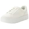 Sneaker TIMBERLAND "LAUREL COURT LOW LACE UP SNEAKER", Gr. 37,5, weiß canvas, Textil, sportlich, Schuhe