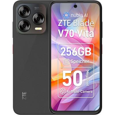 ZTE Smartphone "Blade V70 Vita", grau (stone gray), 256 GB, Mobiltelefone