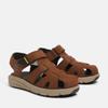 Sandale TIMBERLAND "MOTION DUNE FISHERMAN SANDAL", Gr. 27, braun (schwarz braun), Synthetik, sportlich, Schuhe