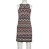 M Missoni Damen Kleid, Gr. 34, mehrfarbig, Viskose