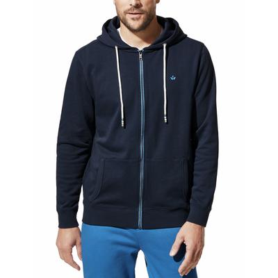 Walbusch Herren Relax Freizeit-Jacke Blau gestreift Image