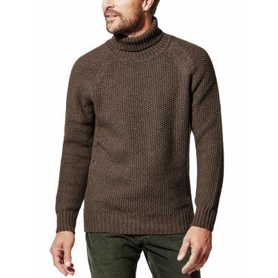 Walbusch Herren Rollkragen-Pullover Baby-Alpaka Braun Image