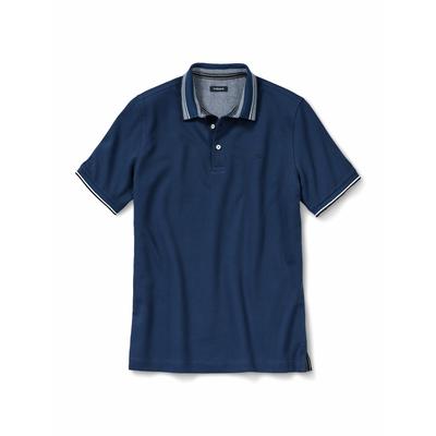 Walbusch Herren Quick Dry Polo Blau Image