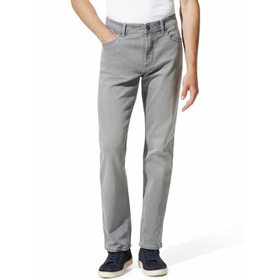 Walbusch Herren Jeans-Hose Sattlerstich Grau Image