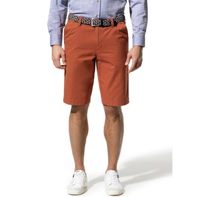Walbusch Herren Bügelfrei-Stretchbund-Bermudas Orange Image