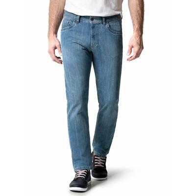 Walbusch Herren T400 Sport Jeans Comfort Fit Hellblau Image