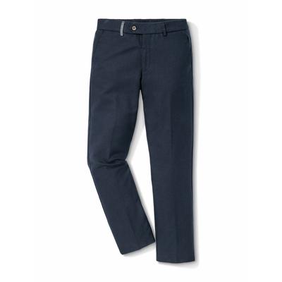 Walbusch Herren Cool-Wool Chinos Blau Image