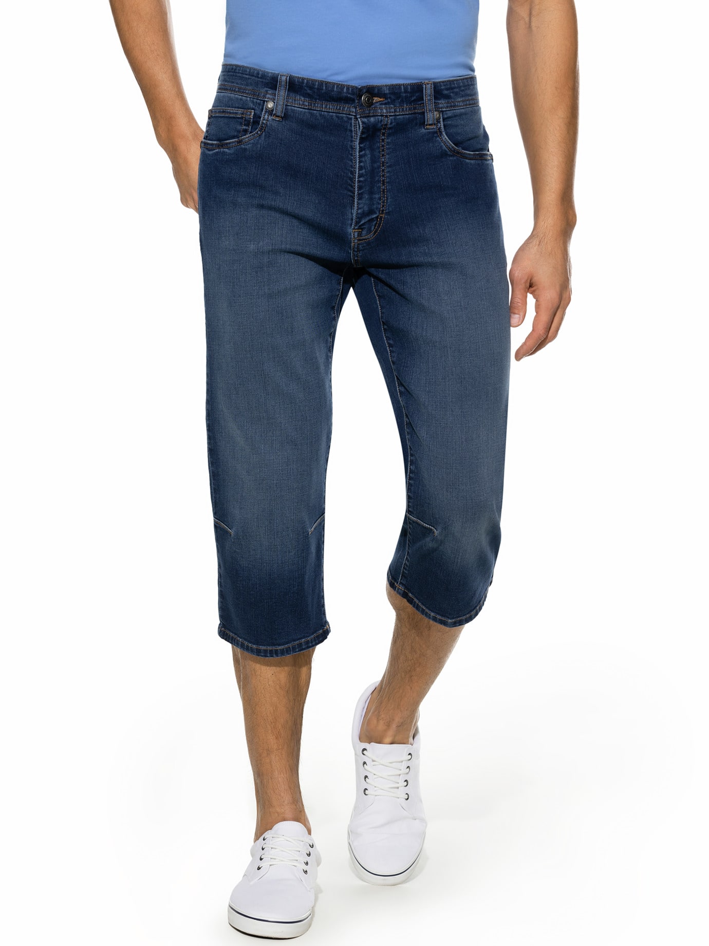 Walbusch Herren Ultralight 7/8 Jeans 2.0 Blau