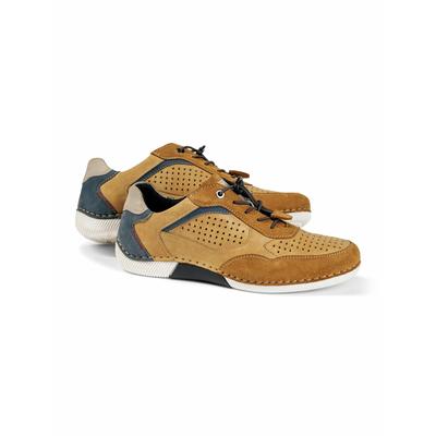 Walbusch Herren Komfort Klima Schnürschuhe Gelb Image