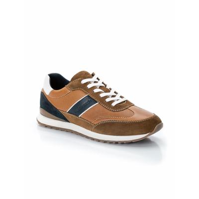Walbusch Herren Komfort Perfo Sneakerschuh Braun Image
