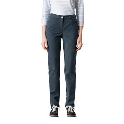 Walbusch Damen Bügelfrei Cotton-Hose Blau Image