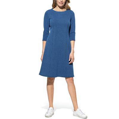 Walbusch Damen Jacquardkleid Geometrie Blau noch offen: Muster Image