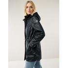 Walbusch Damen Aquastop Anorak Crinkle 2.0 Schwarz