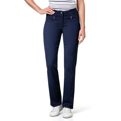 Walbusch Damen Powerstretch-Baumwollhose Blau Image