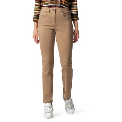 Walbusch Damen Bügelfrei Baumwoll-Hose Braun Image