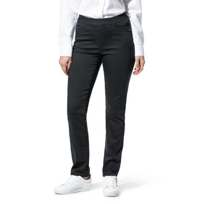 Walbusch Damen Yoga-Schlupfjeans Schwarz Image