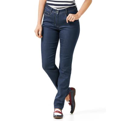 Walbusch Damen Yoga-Jeans Ultrastretch Slim Fit Blau Image