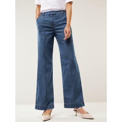 Walbusch Damen Marlene Jeans Hose Blau Image