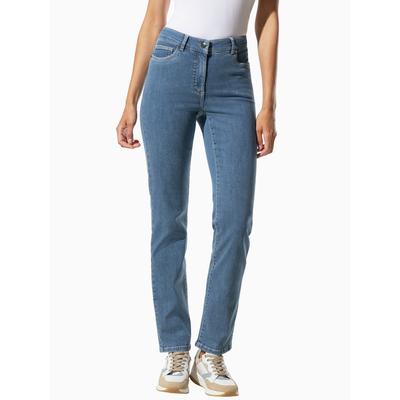 Walbusch Damen Passform-Jeans Slim Fit Blau Image