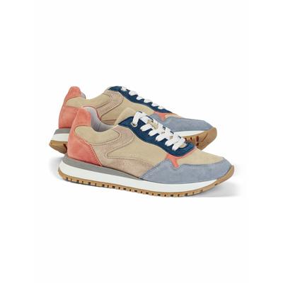 Walbusch Damen Soft Multicolor Sneakerschuh Blau noch offen: Muster Image