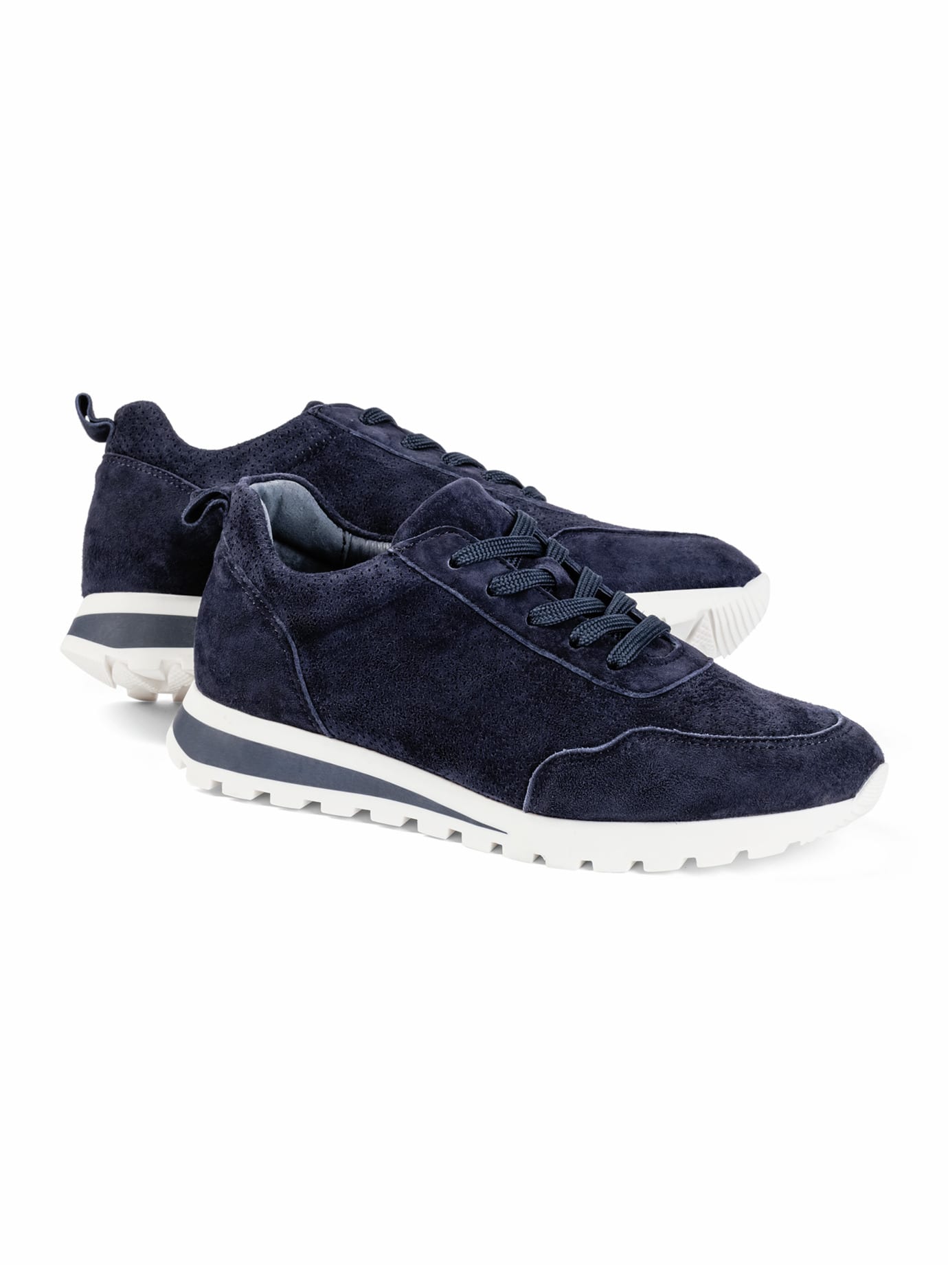 Walbusch Damen Soft City Sneaker-Schuh Blau noch offen: Muster