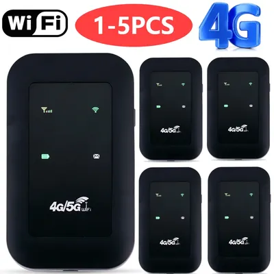 1-5PCS H806 4G LTE Router Full Network Router Live Streaming Mobile WIFI Portable WiFi Repeater