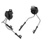 Tactical Headset Bracket Fast Ops Core Helmet ARC Rail Adapter Set fit for Comtac II Series Noise Cancelling Headset