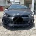 MAX Paraurti Anteriore Lip Spoiler Splitter Diffusore Per VW Scirocco III MK3 2.0 1.4 TSI TDI Facelift 2014-2017 Bodykits Tuning Gloss