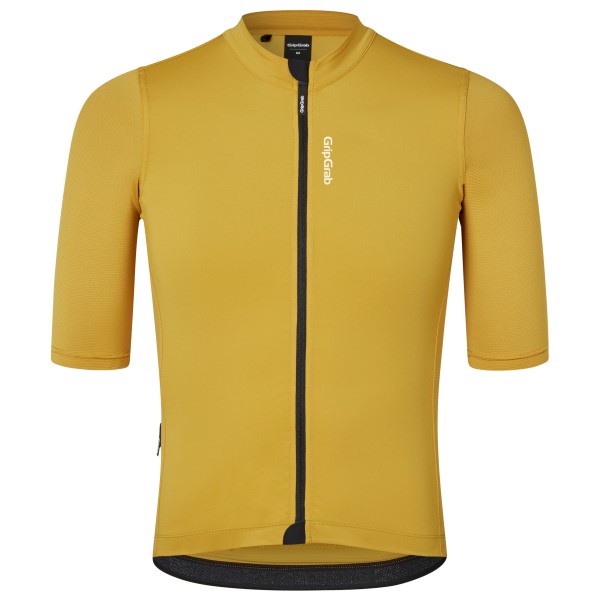 GripGrab - Ride Short Sleeve Jersey - Radtrikot Gr M gelb/beige