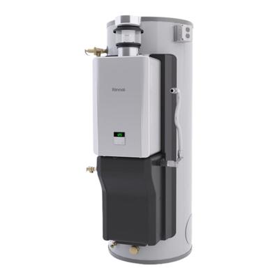 Rinnai Demand Duo R-Series CHS19980RECiN Natural Gas 80-Gallon Storage Water Heater - 120V, 199,000 BTU