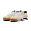 Sneaker PUMA "ROMA 24 STANDARD", Gr. 42,5, weiß (alpine snow, puma weiß), Leder, mehrfarbig, sportlich, Schuhe
