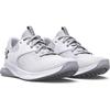 Trainingsschuh UNDER ARMOUR "UA W Charged Aurora 2", Gr. 37,5, weiß, weiß, metallic warm silber, Textil, Synthetik, sportlich, Schuhe