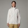 Regenjacke THE NORTH FACE "Antora Regenjacke für Damen", Damen, Gr. L, weiß dune, Obermaterial: 100% Polyester. Futter: 100% Polyester, sportlich, Jacken