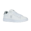 Sneaker K-SWISS "COURT SHIELD II", Gr. 39, weiß (weiß, silber, weiß), Leder, sportlich, Schuhe