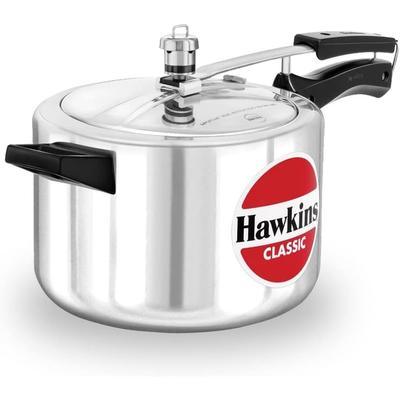 CL50 5-Liter New Improved Aluminum Pressure Cooker, Small, Silver