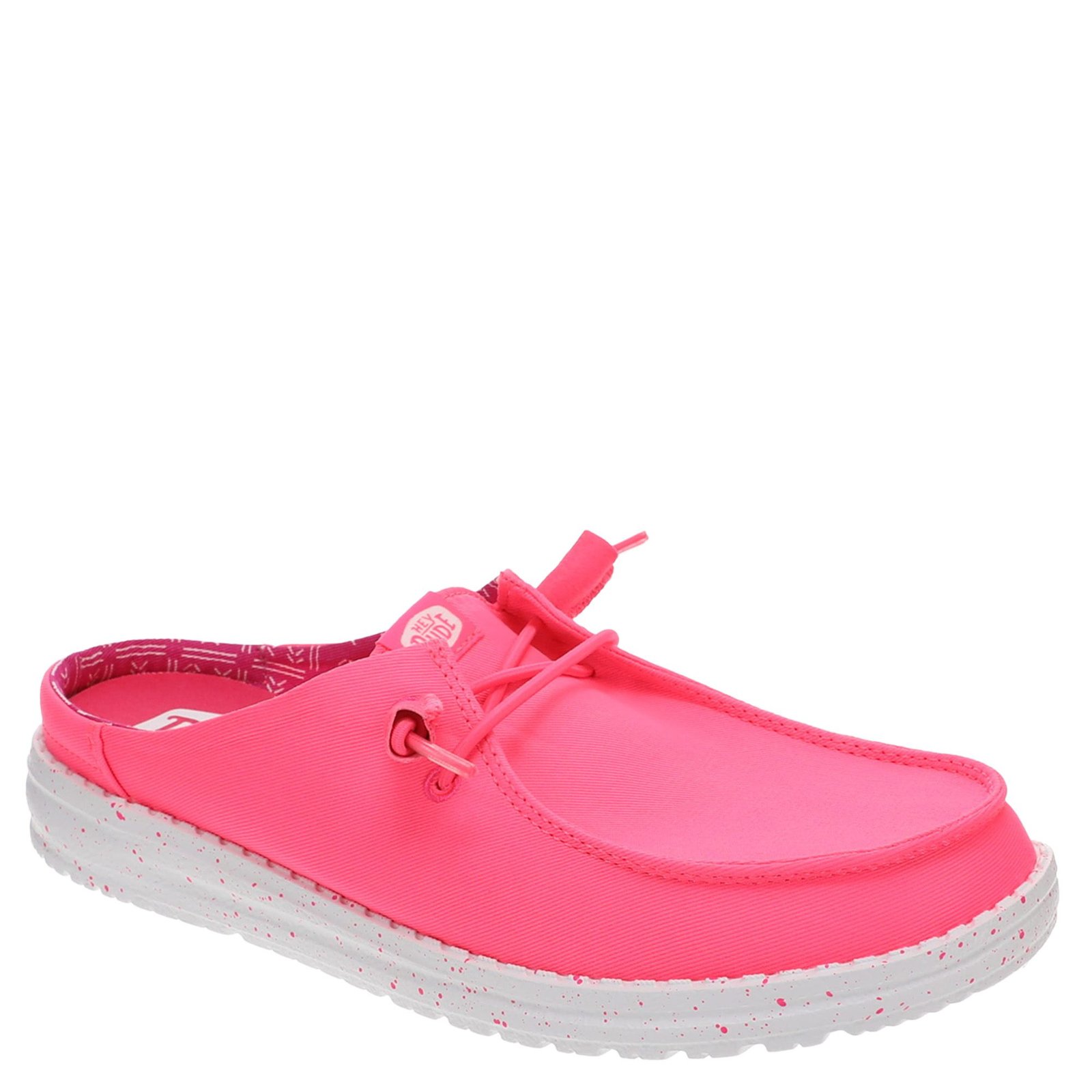 Hey Dude Wendy Slip Classic - Womens 12 Pink Slip On Medium