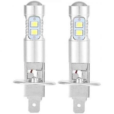 Ymyny - Scheinwerferlampen, 2x H1 6000K Ultraweiß 100W LED-Scheinwerferlampen-Kit für Abblendlicht Image