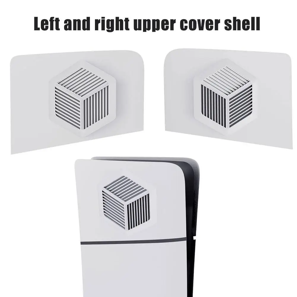 Geeignet für ps5slim optisches Laufwerk Version Host links rechts obere Abdeckung Shell für ps5slim digitale Version Host Split Ersatz Image