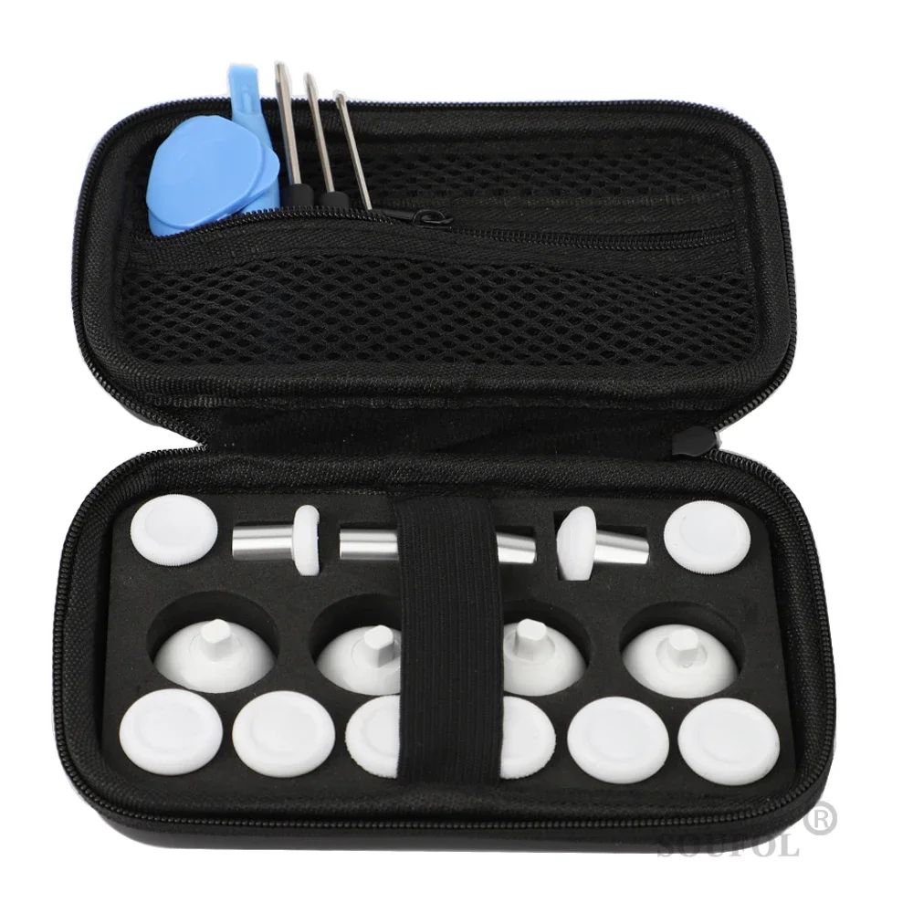 Für Serie X/S Xbox One PS5 PS4 NS Pro Austauschbare Thumbsticks Analoge Thumbsticks Konvexe Konkave Griff Joysticks Zubehör Image