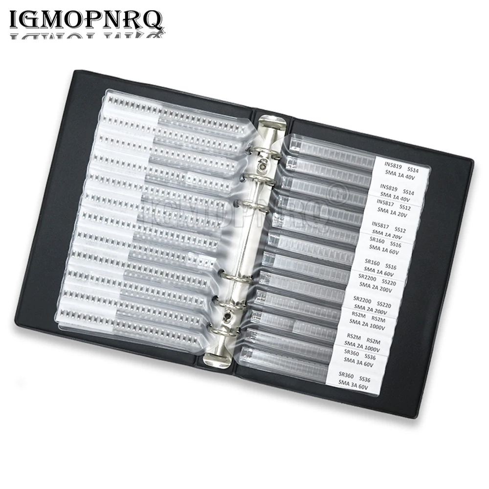 Sma gleich richter diode beispiel buch 24 werte schottky dioden m1 m4 m7 ss110 ss12 ss14 ss16 ss210 ss24 ss34 ss36 smd sortiment kit Image