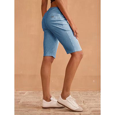 Women's Golf Shorts Yan pink Denim Blue Black Bottoms Ladies Golf Attire Clothes Outfits Wear Apparel