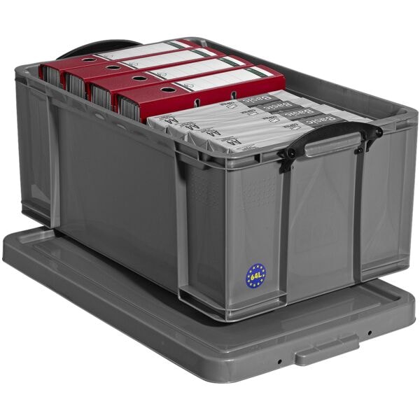 Really Useful Box Aufbewahrungsbox 64.0 L silber, 71x31x44 cm Image
