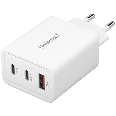 Intenso Ladeadapter W65ACC GaN USB-A / 2x USB-C weiß