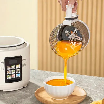 Soybean Milk Multi Functional Milk Maker with 50oz Large Capacity, and Automatic Cleaning Function