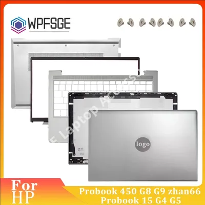 New Orig for HP Probook 440 G8 G9 445R G8 ZHAN 66 Pro 14 G4 Laptop LCD Back Cover Front Bezel Bottom