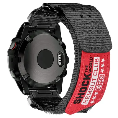 HEMSUT Straps For Garmin Quickfit 20 22 26mm Nylon Sports Breathable Watch Band Compatibility Fenix