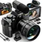 Fotocamere digitali NBD 4K per fotografia, fotocamera da 48 MP, fotocamere per vlogging da viaggio