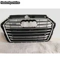 Per Audi A3 S3 Sline 8V 2017 2018 2019 Telaio cromato Nero Motore anteriore Mesh Guard Accessori auto